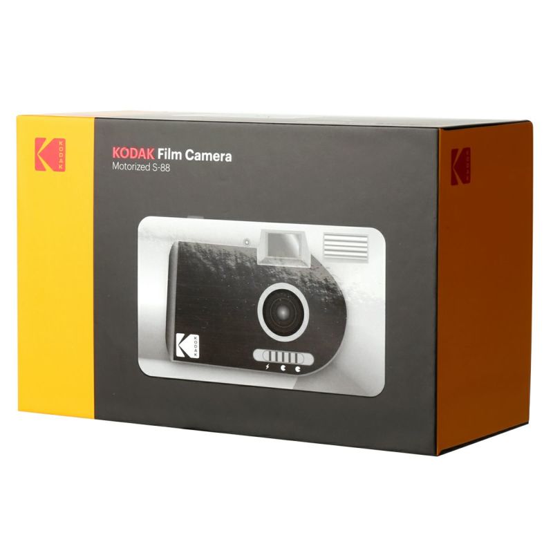 コダック) KODAK 自動巻上げフィルムカメラ 【S-88】シルバー